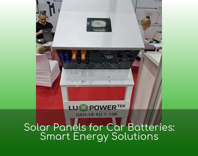 Solar Panels for Car Batteries: Smart Energy Solutions